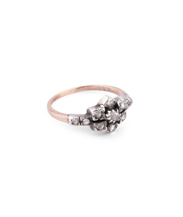 Caillou Paris Bague Ancienne Diamants Ingo Droite