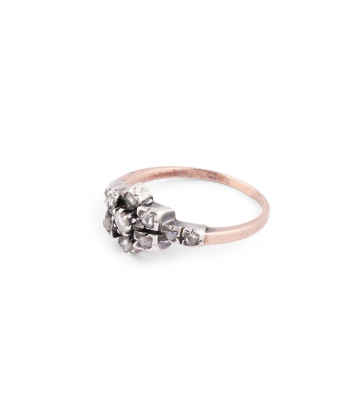 Caillou Paris Bague Ancienne Diamants Ingo Gauche
