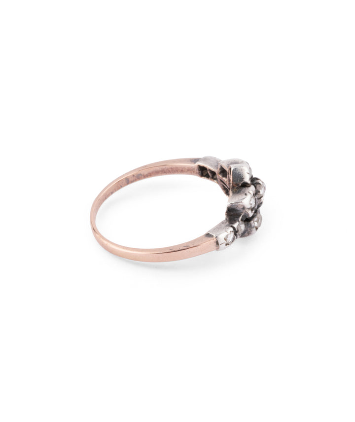 Caillou Paris Bague Ancienne Diamants Ingo Profil