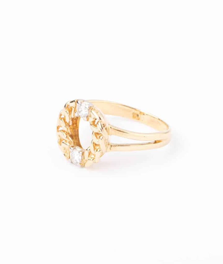 Bague ancienne diamants Kekipi gauche