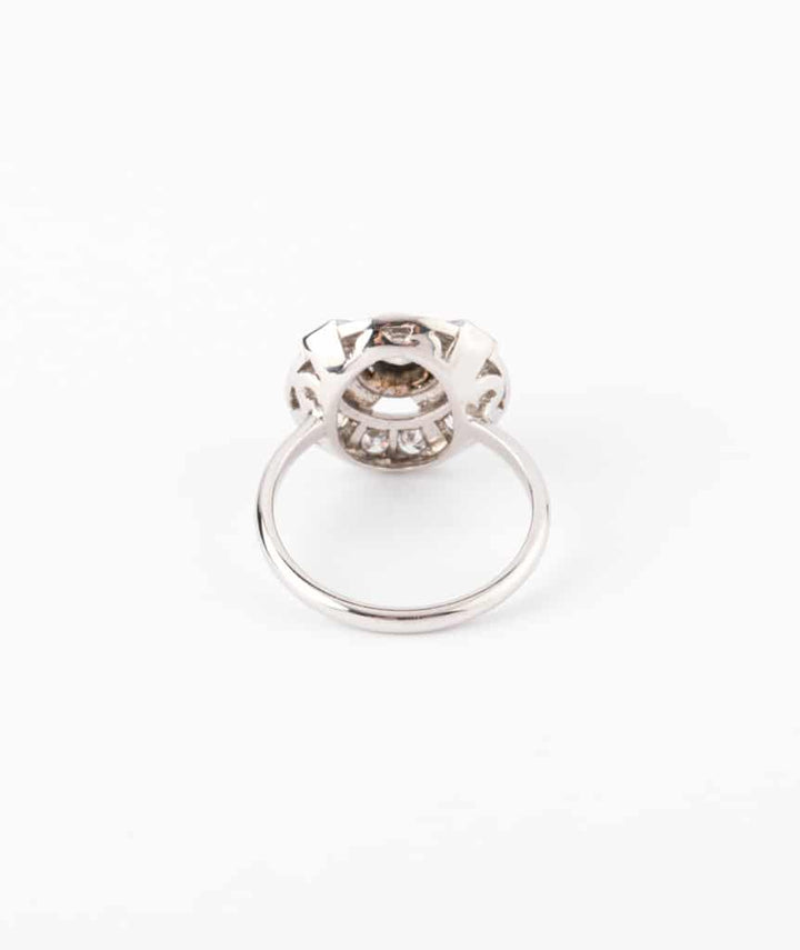 Caillou Paris - Bague ancienne diamants Lili dos