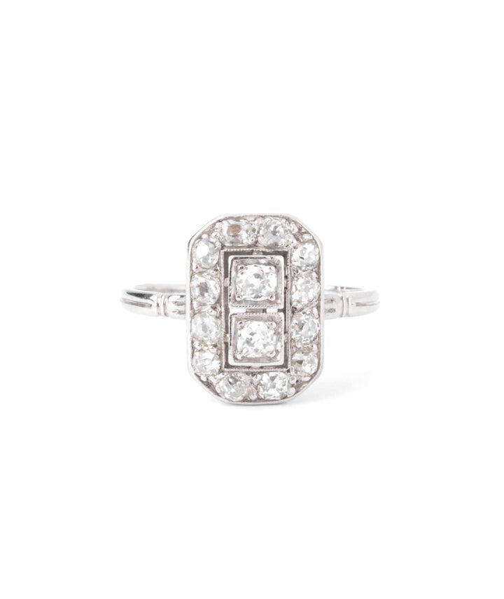 Caillou Paris - Bague ancienne diamants Paddy