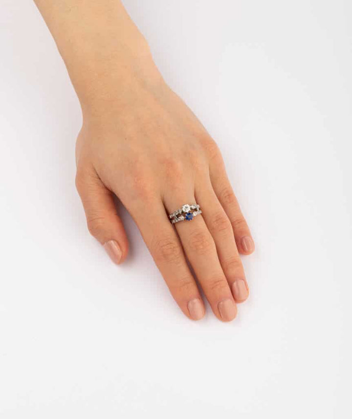 Caillou Paris Bague Ancienne Diamants Polina Porter