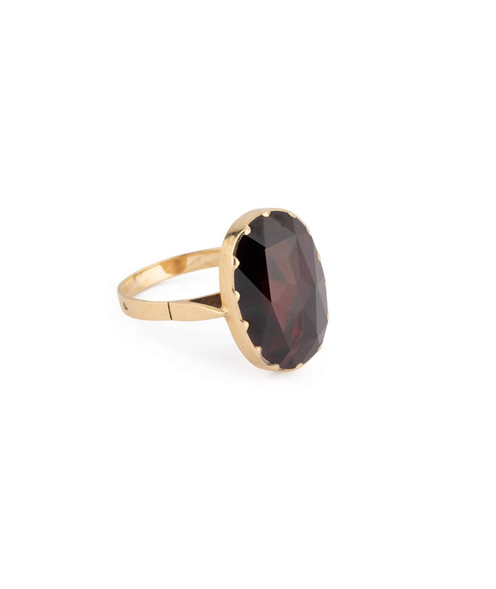 Caillou Paris Bague Ancienne Grenats De Perpignan Nati Droite