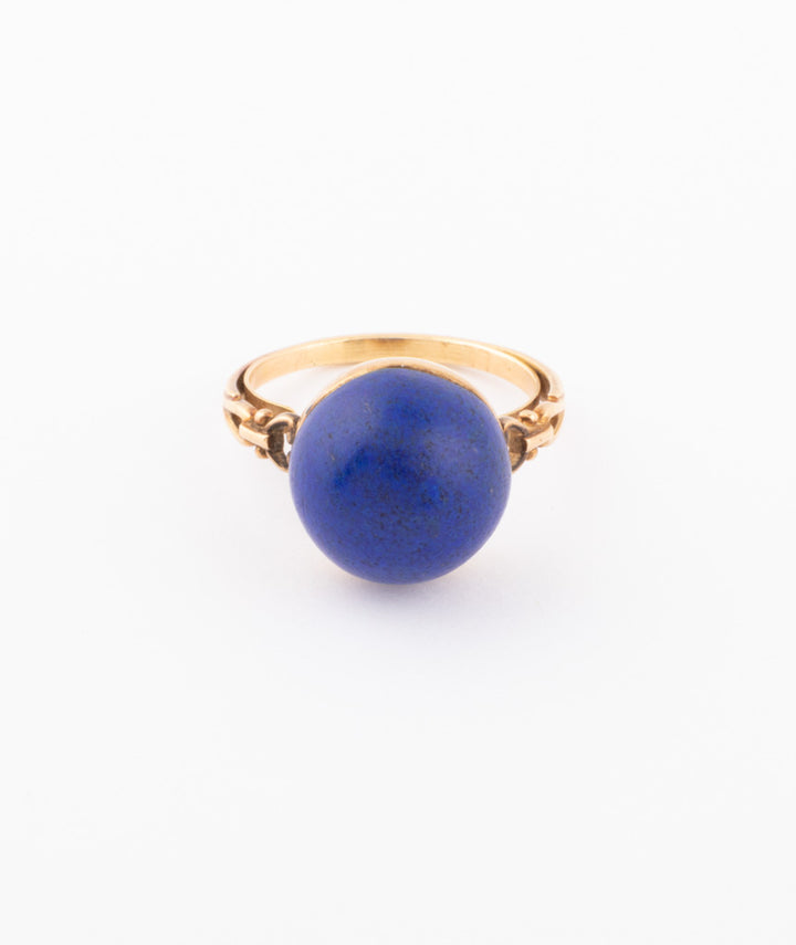 Caillou Paris Bague Ancienne Lapis Lazuli Tugal Haut