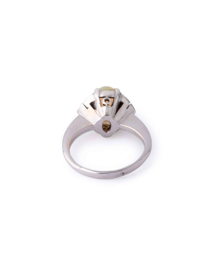 Caillou Paris Bague Ancienne Opale Beraya Dos