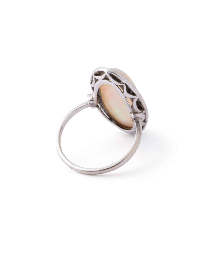Caillou Paris Bague Ancienne Opale Earla Droite
