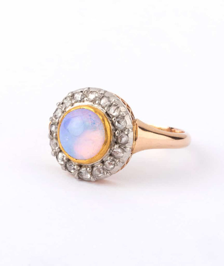 Caillou Paris - Bague ancienne opale Meriwa gauche