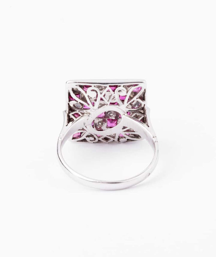 Caillou Paris - Bague ancienne or "Rawa" dos