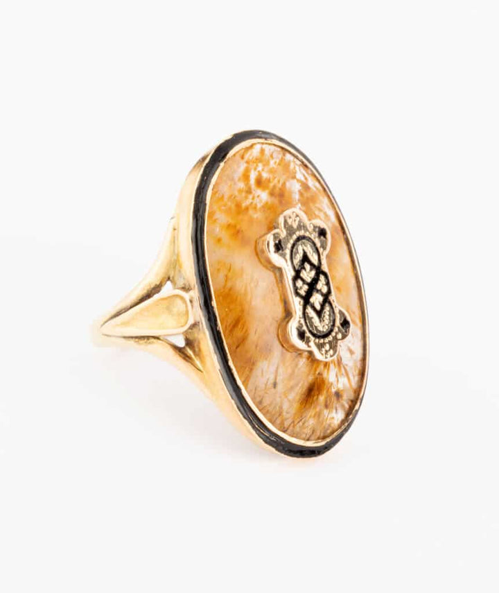 Caillou Paris - Bague ancienne or Asa droite