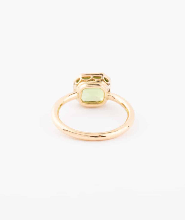Caillou Paris Bague Ancienne Peridot Oili Dos
