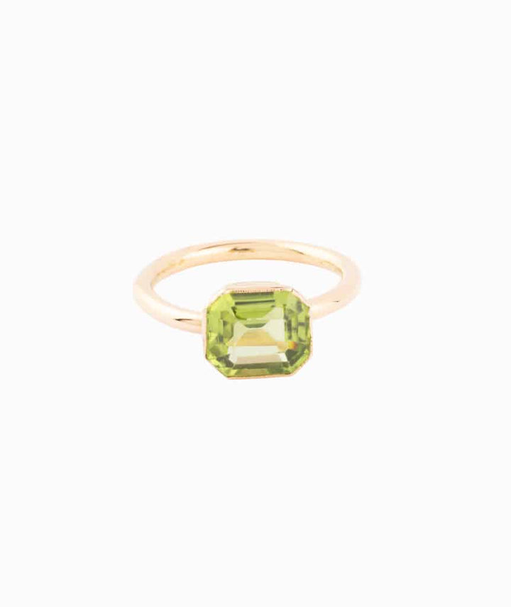 Caillou Paris Bague Ancienne Peridot Oili