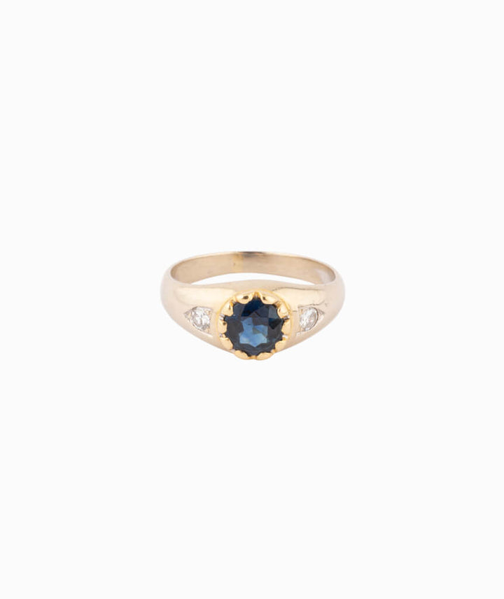 Caillou Paris Bague Ancienne Saphir %22kari%22