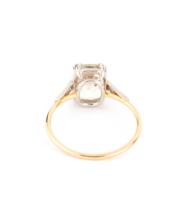 Caillou Paris - Bague ancienne saphir Mitena dos