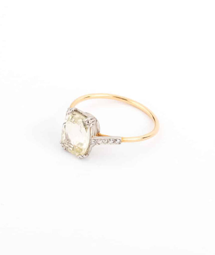 Caillou Paris - Bague ancienne saphir Mitena gauche