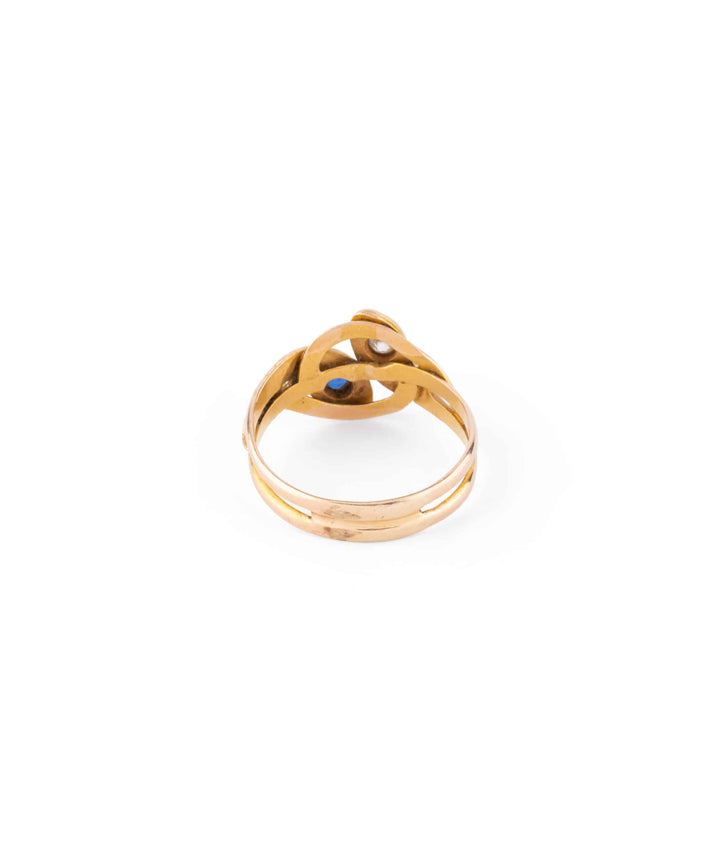 Caillou Paris Bague Ancienne Serpent Aniani Dos
