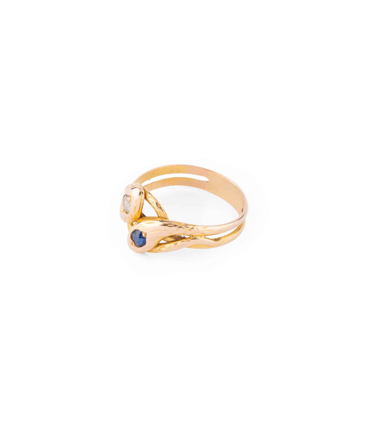 Caillou Paris Bague Ancienne Serpent Aniani Gauche