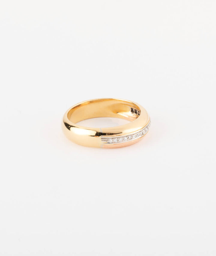 Caillou Paris - Bague ancienne trois ors Gabor droite