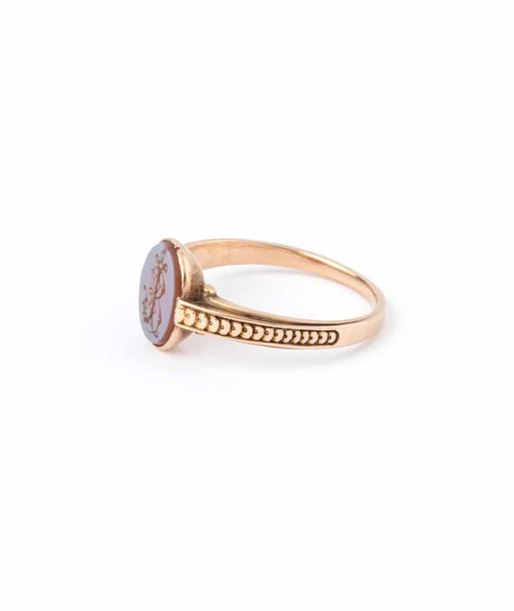 Caillou Paris - Bague chevaliere Janika gauche