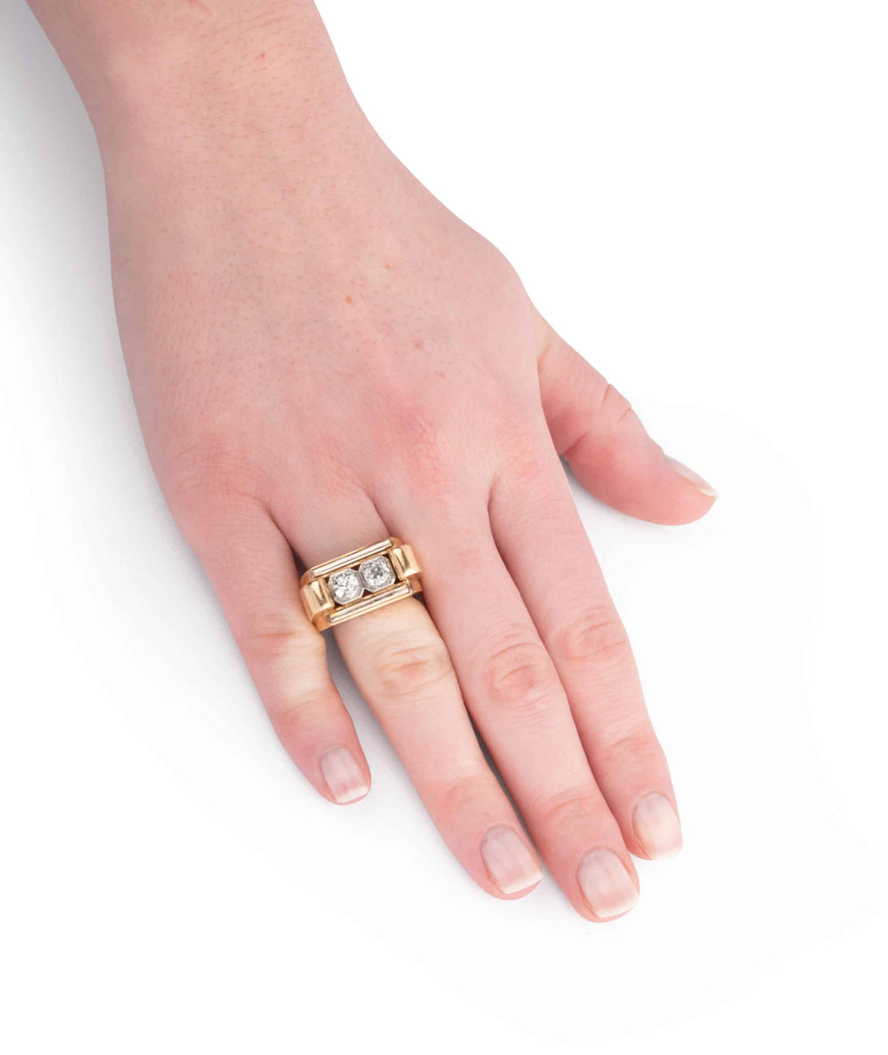 Caillou Paris Bague Chevaliere Tank Aitu Porter