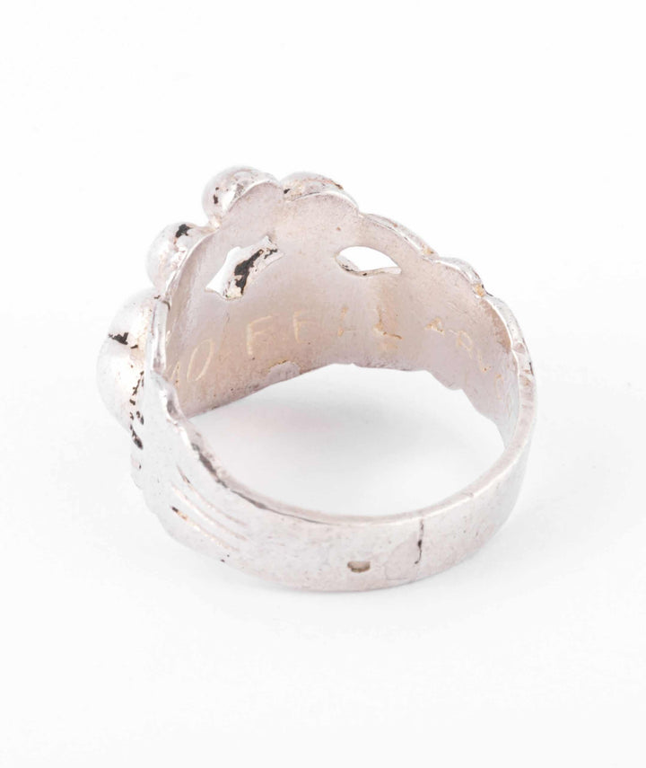 Bague de fois ancienne Morgann inscription 2