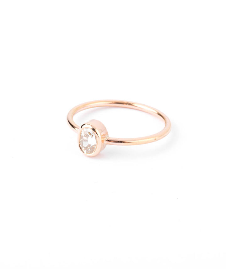 Caillou Paris - Bague diamant ancienne Tella gauche