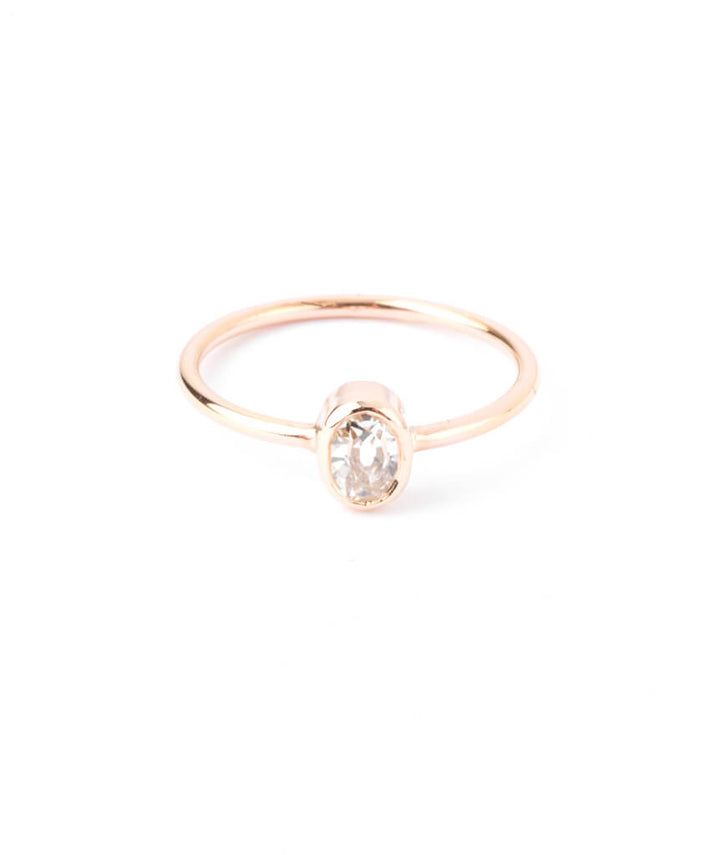 Caillou Paris - Bague diamant ancienne Tella