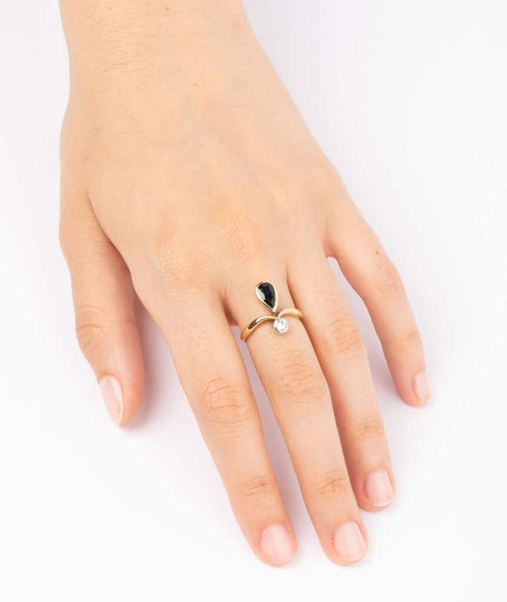 Caillou Paris Bague Duchesse Ancienne Saphir Et Diamant Valia Porter