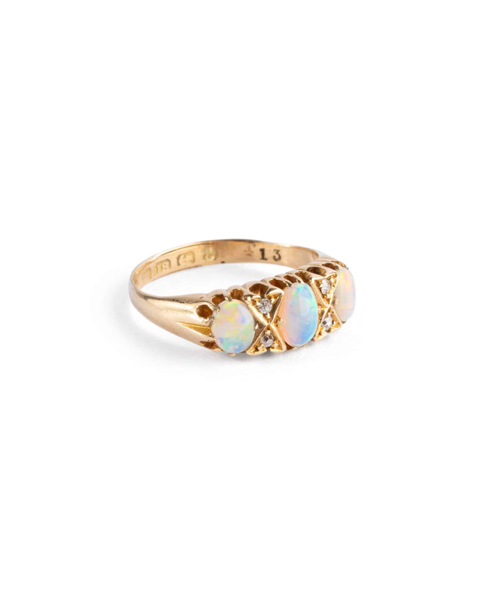 Caillou Paris Bague Jarretiere Ancienne Luam Droite
