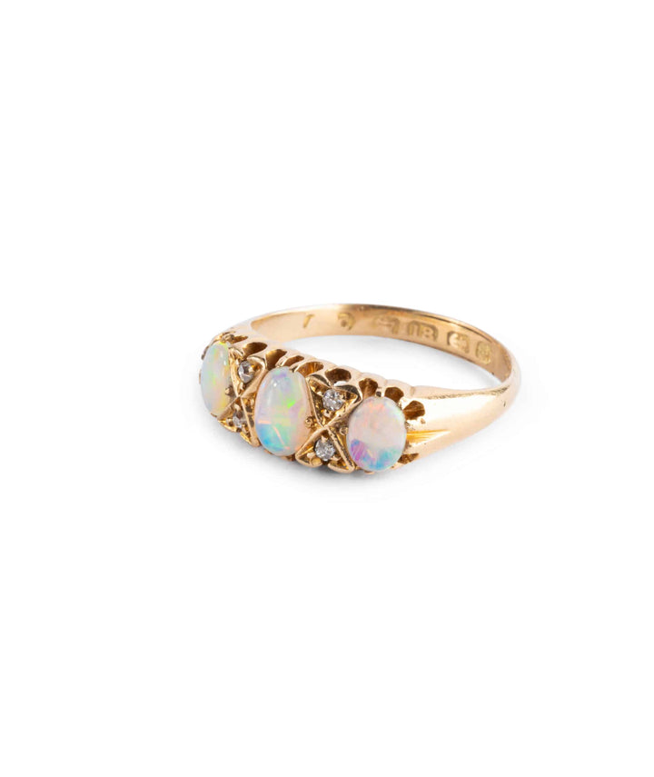 Caillou Paris Bague Jarretiere Ancienne Luam Gauche