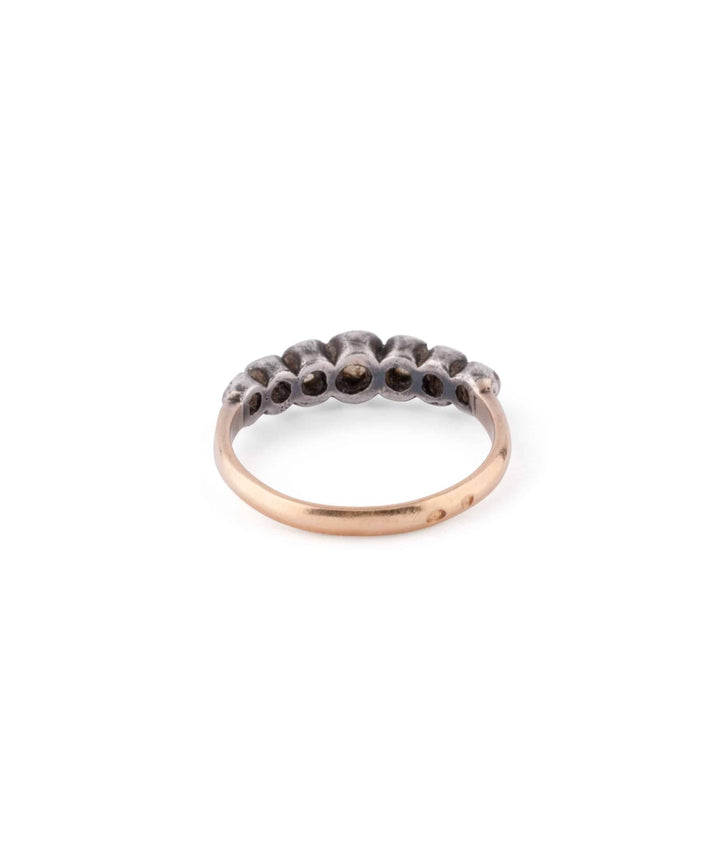 Caillou Paris Bague Jarretiere Ancienne Diamants Kalyca Dos