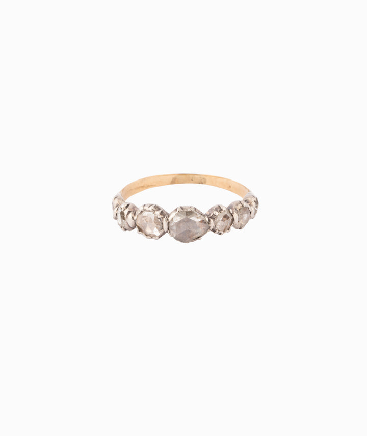 Caillou Paris Bague Jarretiere Ancienne Or %22amato%22