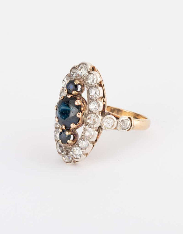 Caillou Paris - Bague marquise Napoleon III Inka gauche