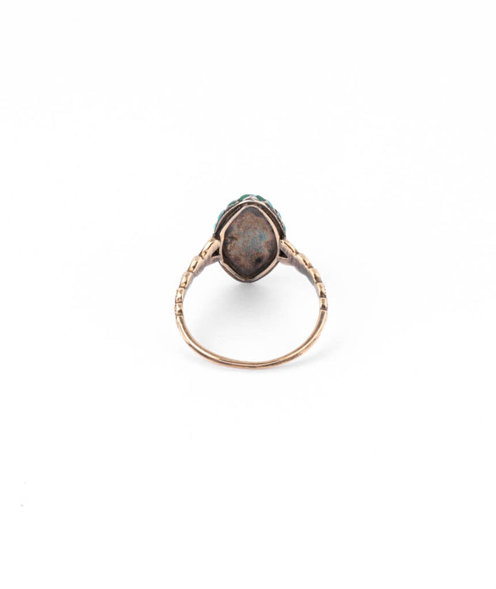 Caillou Paris - Bague marquise ancienne Chehla dos