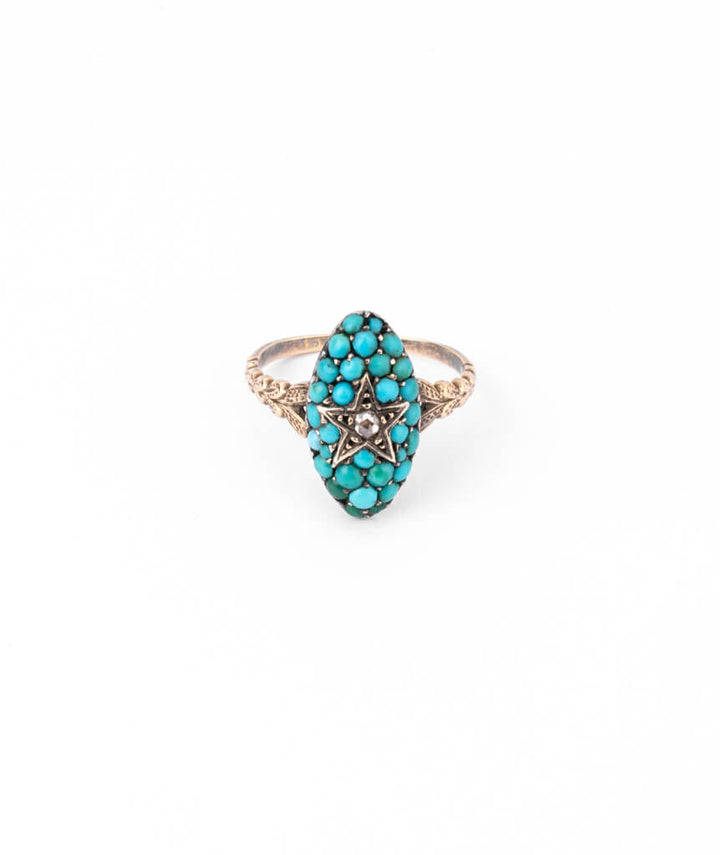 Caillou Paris - Bague marquise ancienne Chehla