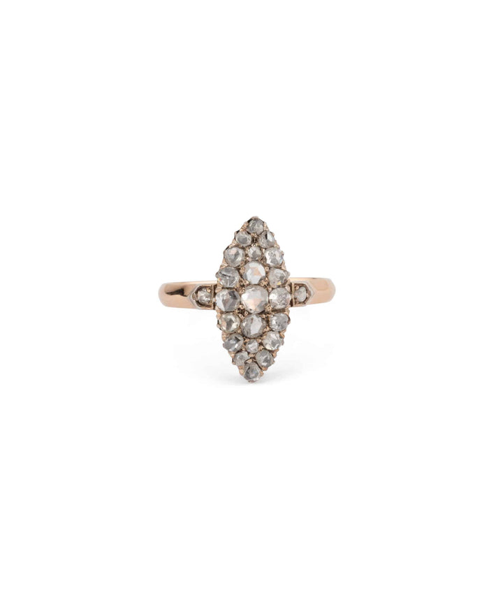 Caillou Paris Bague Marquise Ancienne Danila