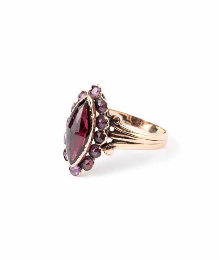 Caillou Paris - Bague marquise ancienne Etera gauche