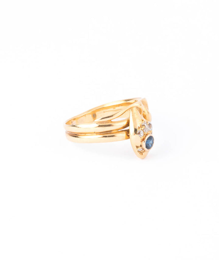 Caillou Paris - Bague serpent ancienne Yahto droite