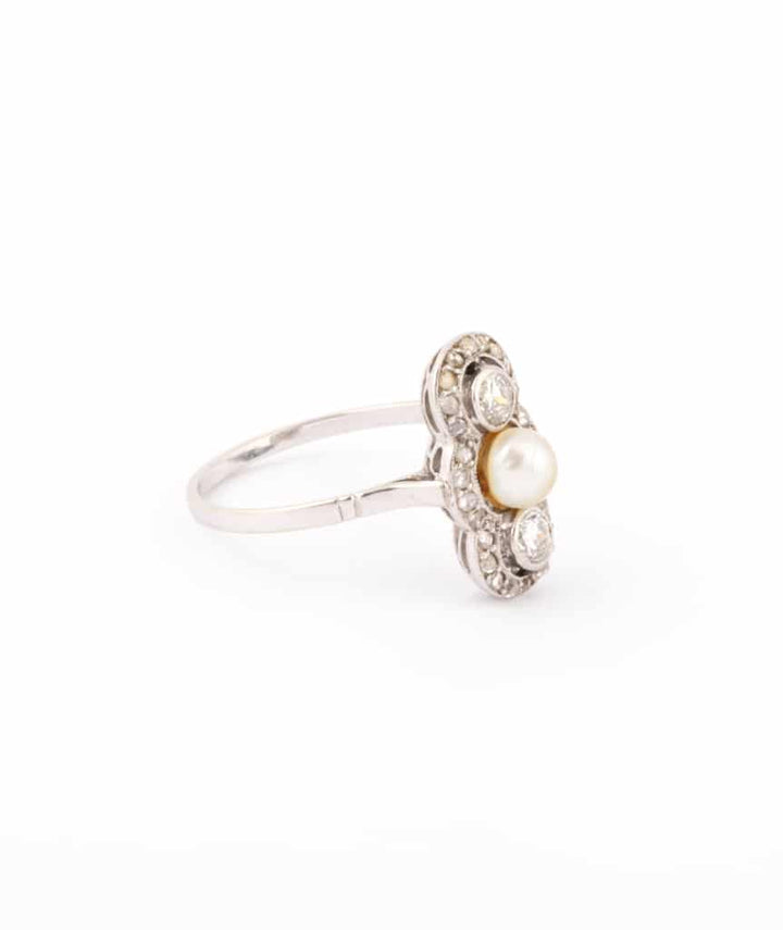 Caillou Paris Bague Trilogie Ancienne Or %22febo%22 Droite