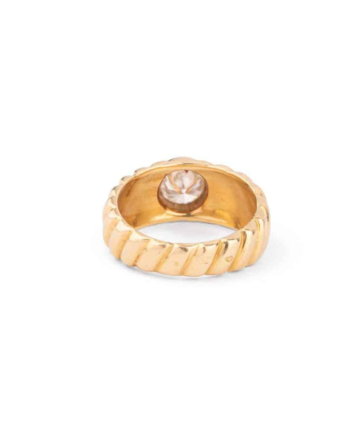 Caillou Paris Bague Vintage Or Germa Dos