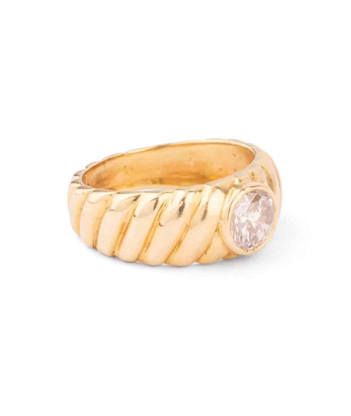 Caillou Paris Bague Vintage Or Germa Droite