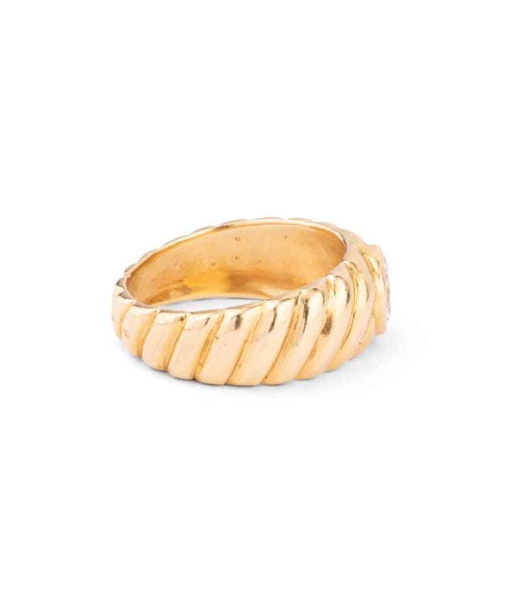 Caillou Paris Bague Vintage Or Germa Profil