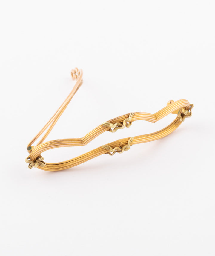 Caillou Paris Barrette Napoleon Iii Or Orpha Dessus