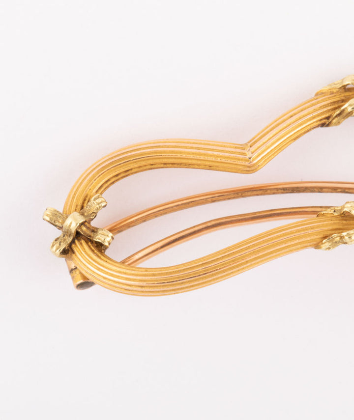 Caillou Paris Barrette Napoleon Iii Or Orpha Gros Plan 1