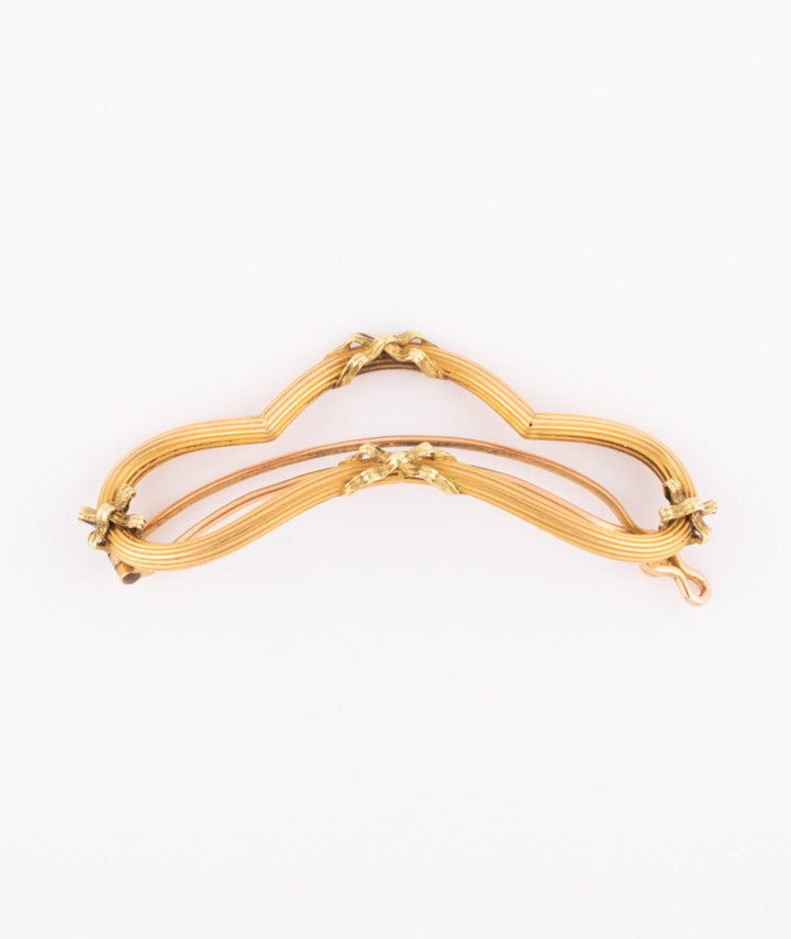 Caillou Paris Barrette Napoleon Iii Or Orpha