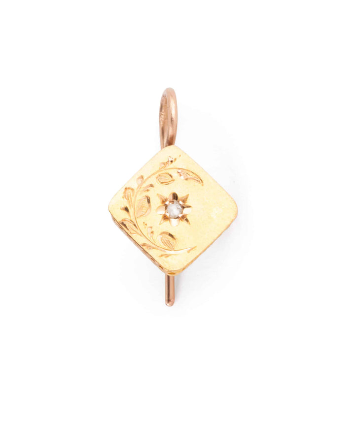 Caillou Paris Boucle Oreille Diamant Gabaia Gros Plan