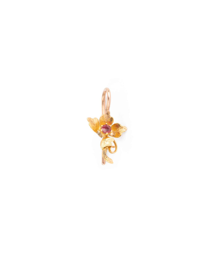 Caillou Paris Boucle Oreille Motif Fleur Tanaya Details