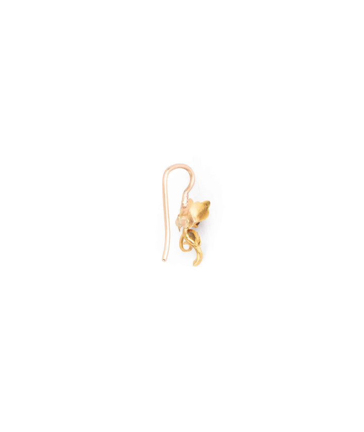 Caillou Paris Boucle Oreille Motif Fleur Tanaya Dos