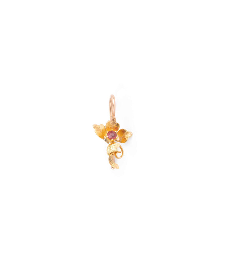 Caillou Paris Boucle Oreille Motif Fleur Tanaya