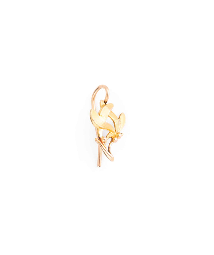 Caillou Paris Boucle Oreille Or Et Metal Arana Droite